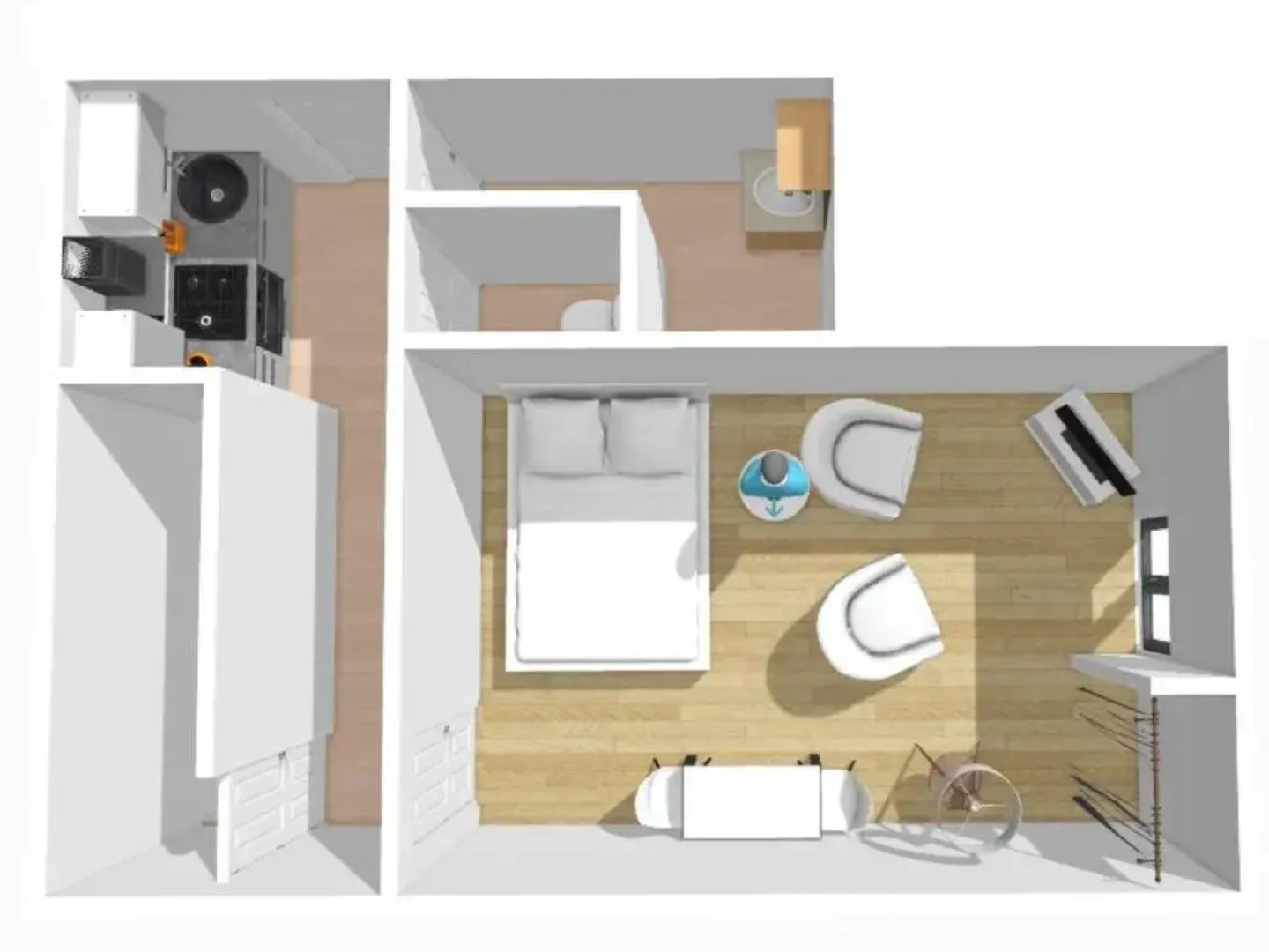 T1 Cosy et ambiance Zen "Cottage de Moissac"