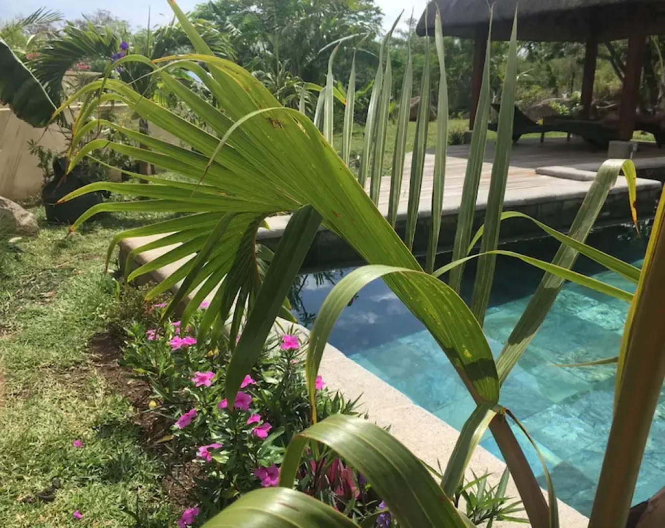 Villa With 3 Bedrooms In Riviere Noire With Wonderful Mountain View Private Pool Enclosed Garden