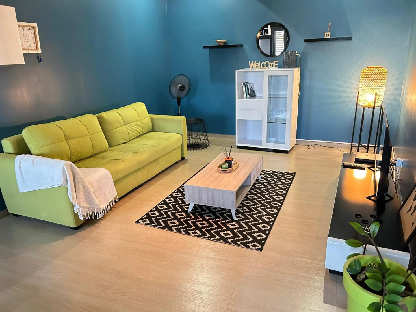 Charmant appartement avec terrasse, vue sur lagon