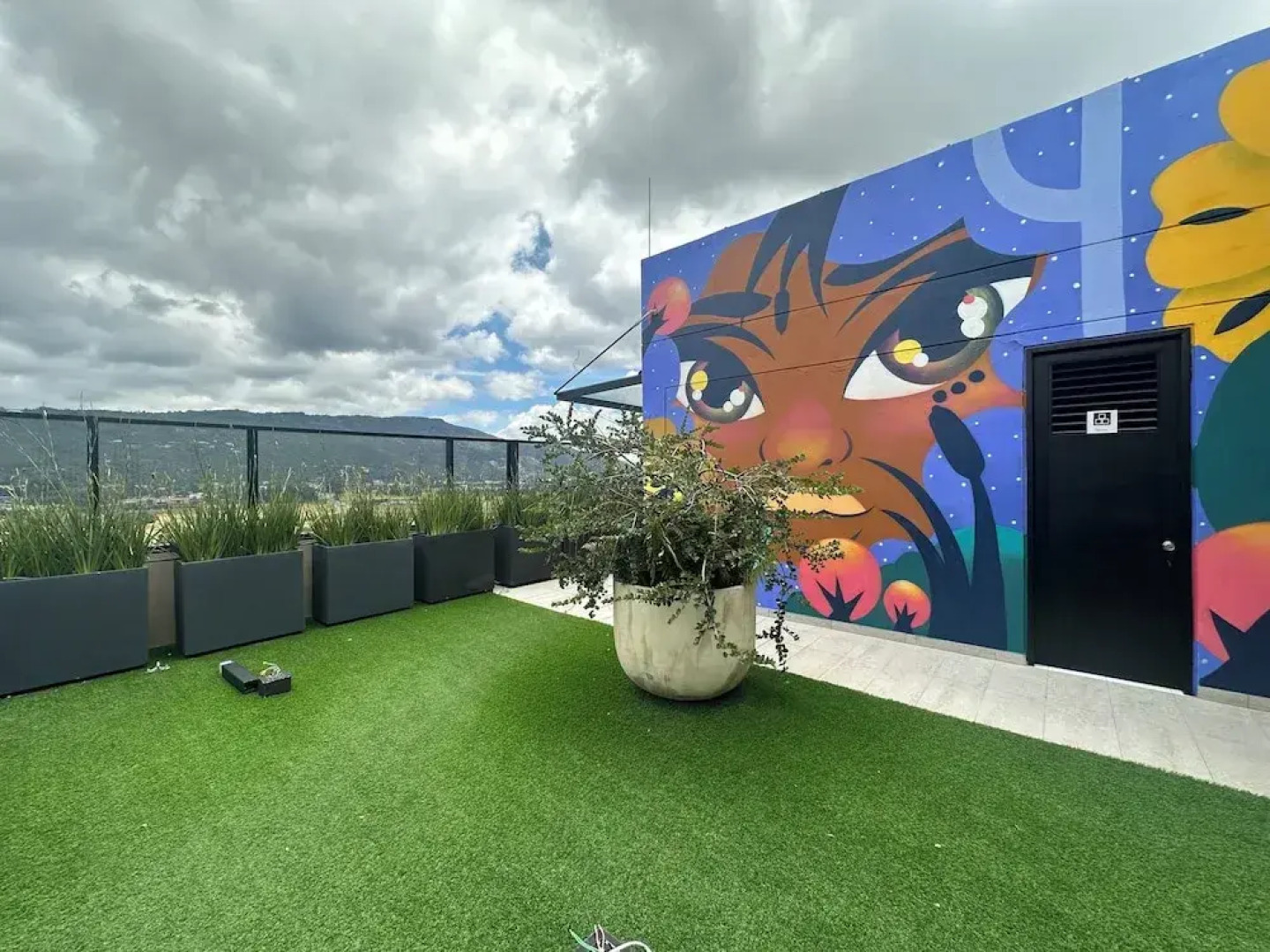 Apto con Jacuzzi Privado y vista verde