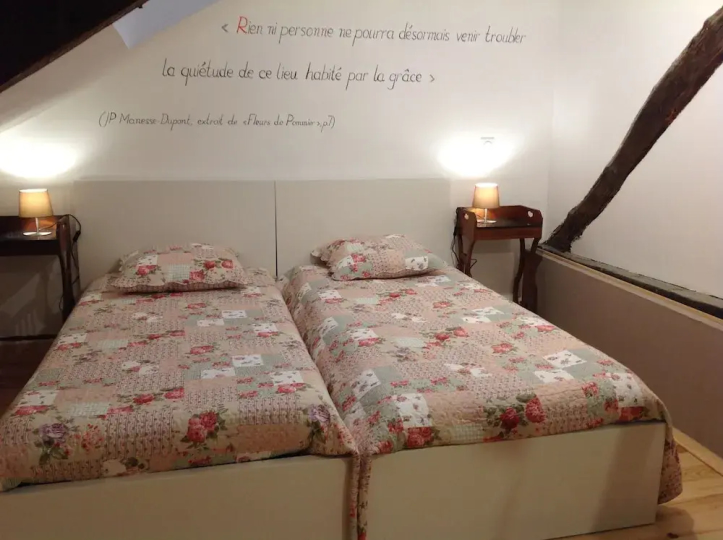 Gîte Fleurs de pommier- Segrie Fontaine