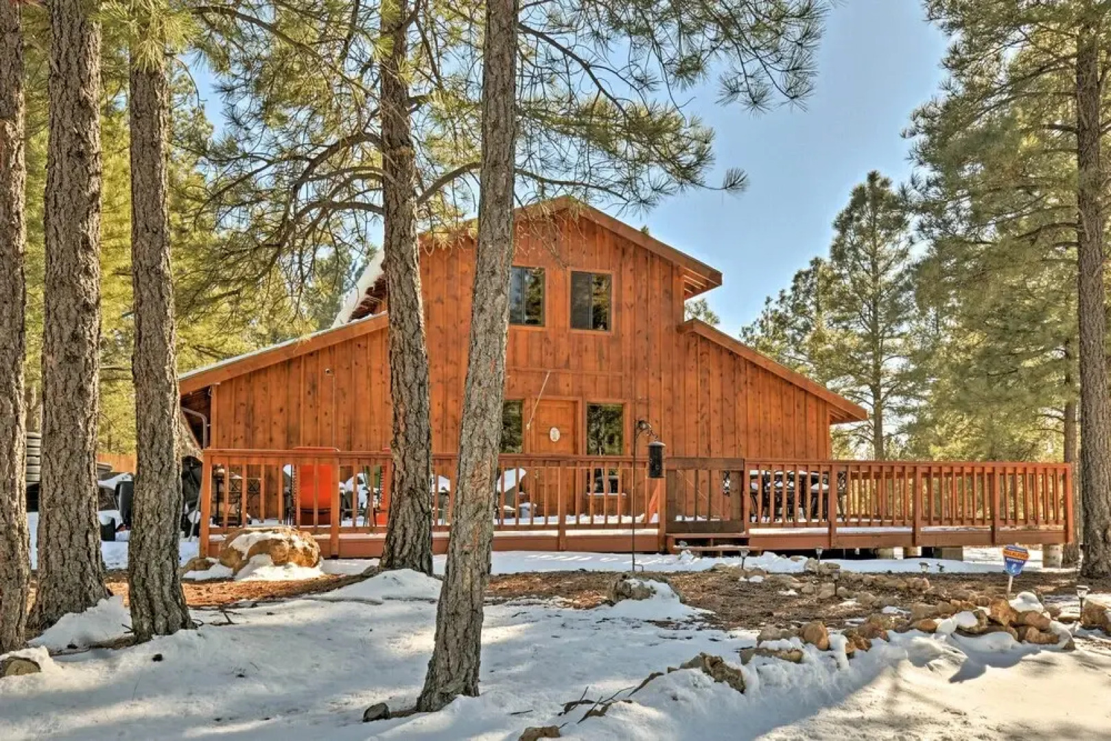 Flagstaff Cabin on 5 Acres w/ Fireplace & Fire Pit