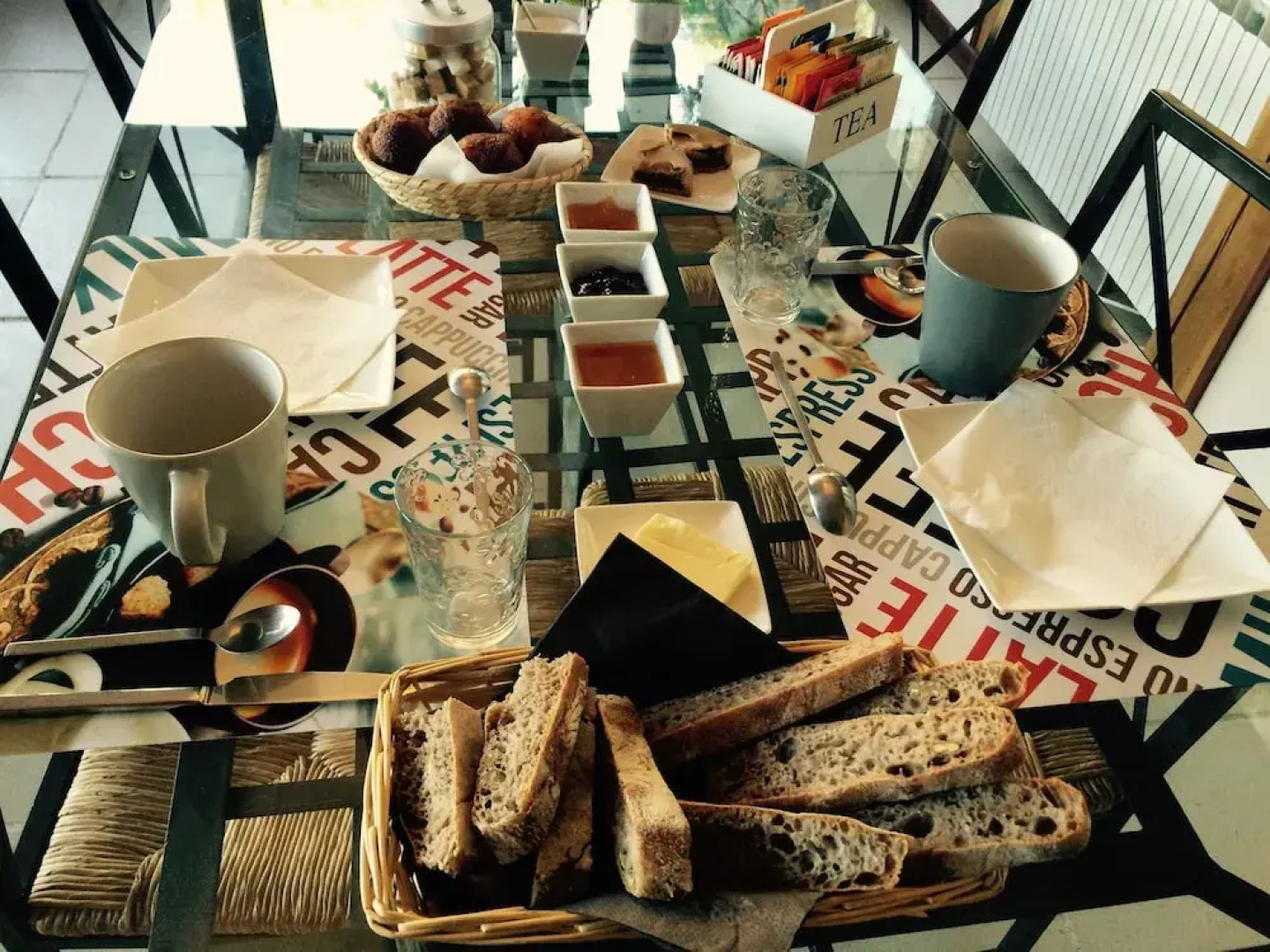 Un jardin dans la falaise
