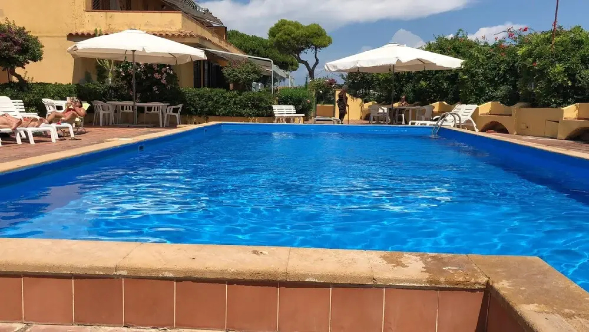 Studio in Costa Saracena  Castelluccio, With Wonderful sea View, Shared Pool, Furnished Terrace Near the Beach