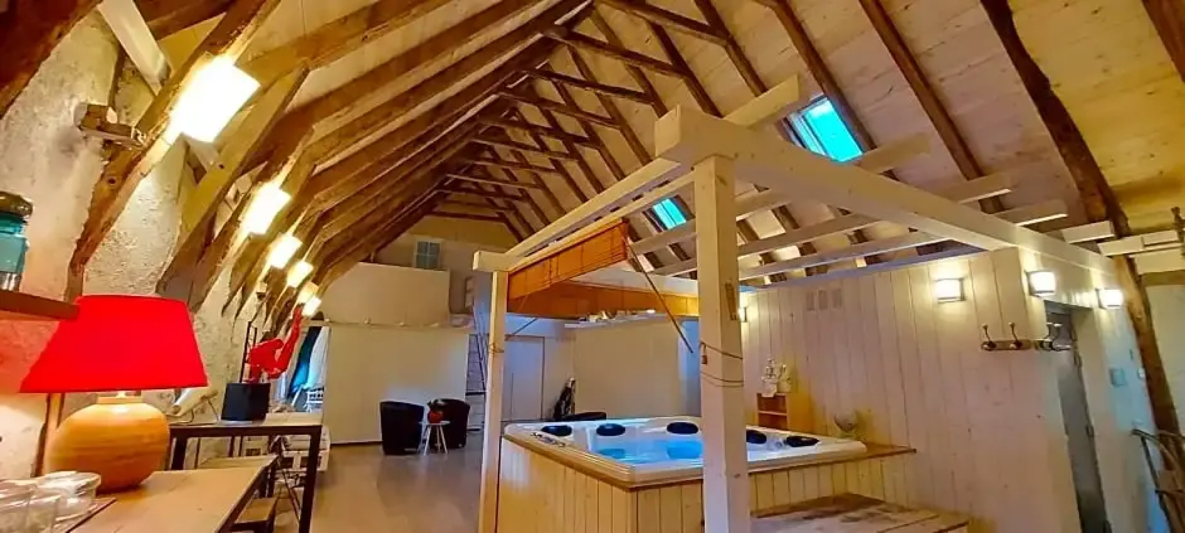 Le Mas de Rigoulac chambre BULLE