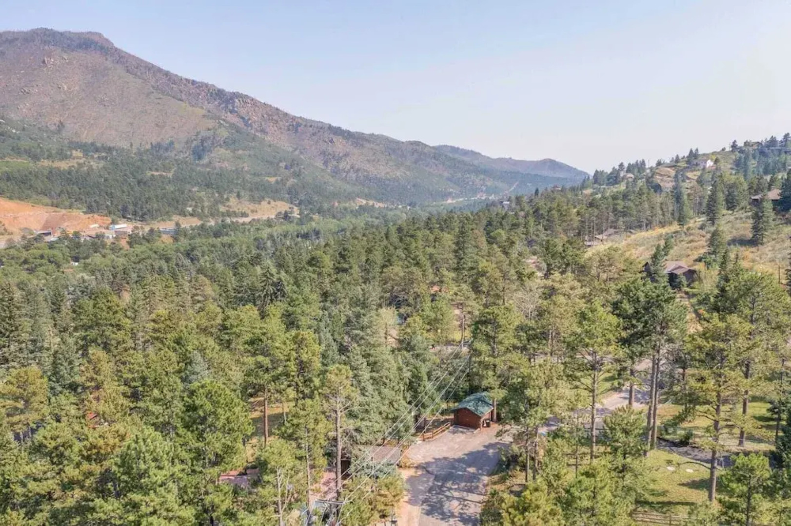 Wine Gazebopikes Peak Mountain Log Cabin for 2