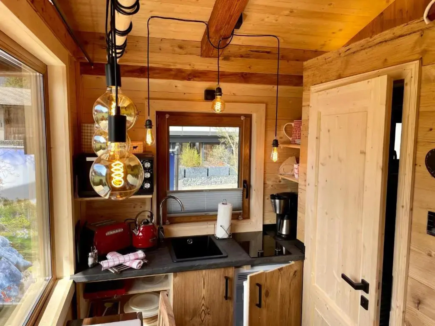 Tiny House Singer - contactless check-in - Sauna