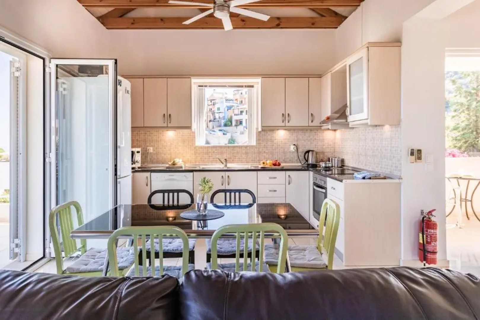 Luxury 3 Bed Villa Bougainvillea, Nr Almyrida - 2 Private Pools + Sleeps 8