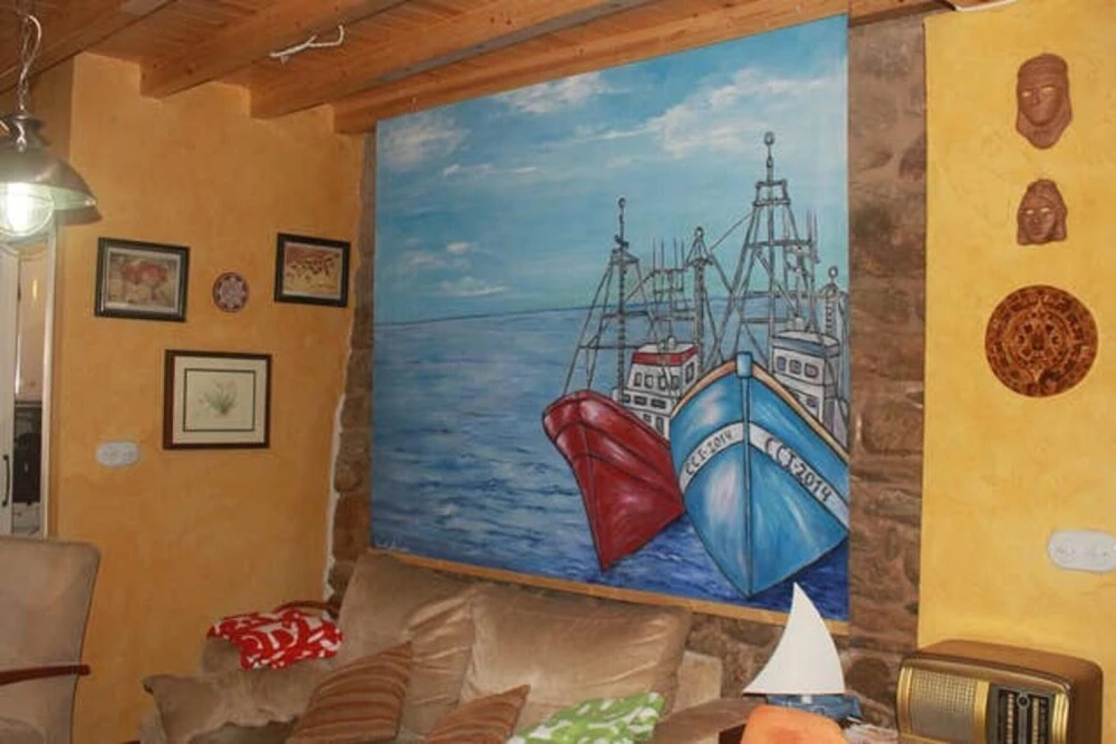 House With 3 Bedrooms in Muros, With Wonderful City View and Wifi Near the Beach