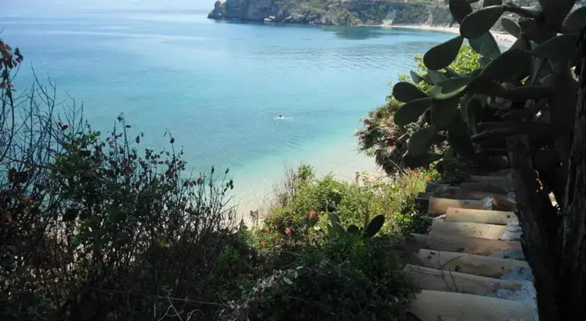 Villa Guidaloca on the beach