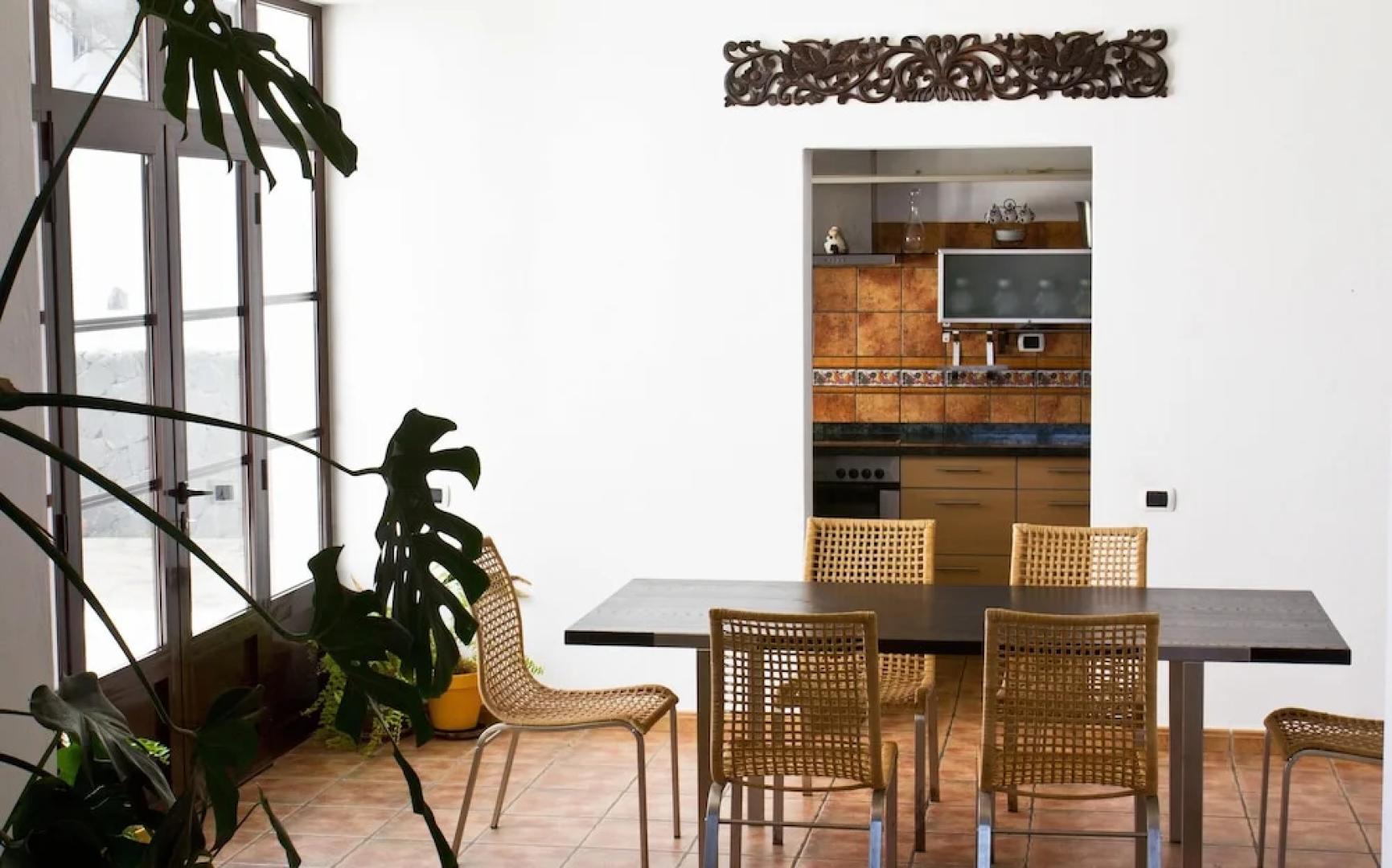 House With 3 Bedrooms in Tinajo, With Wonderful Mountain View, Private