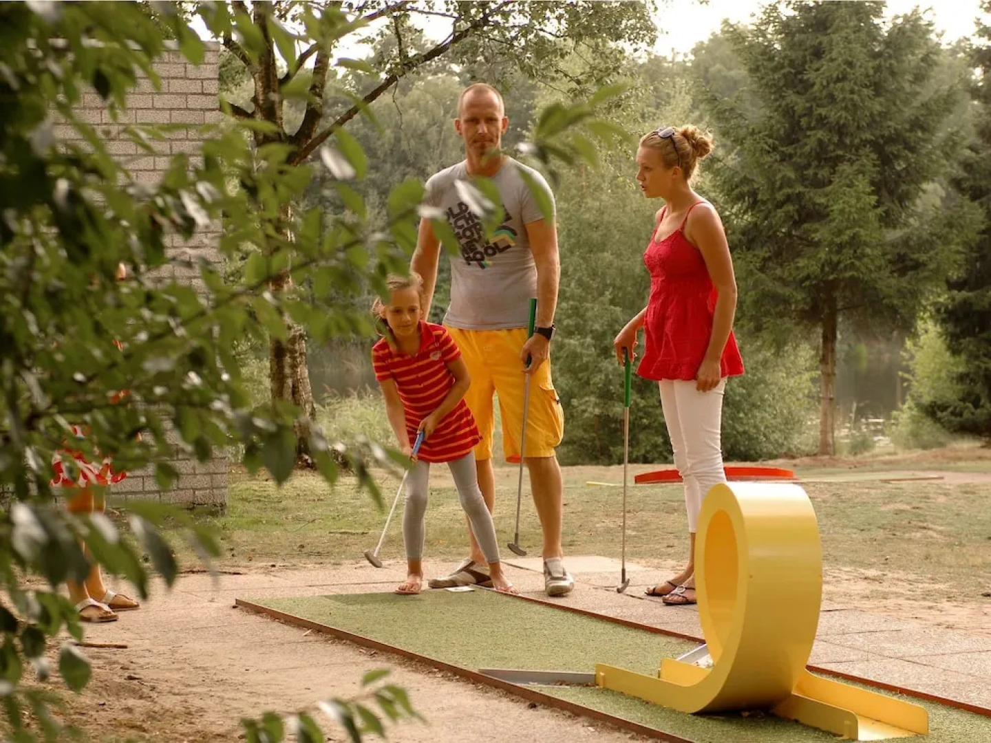 Comfortable chalet with microwave in natural surroundings