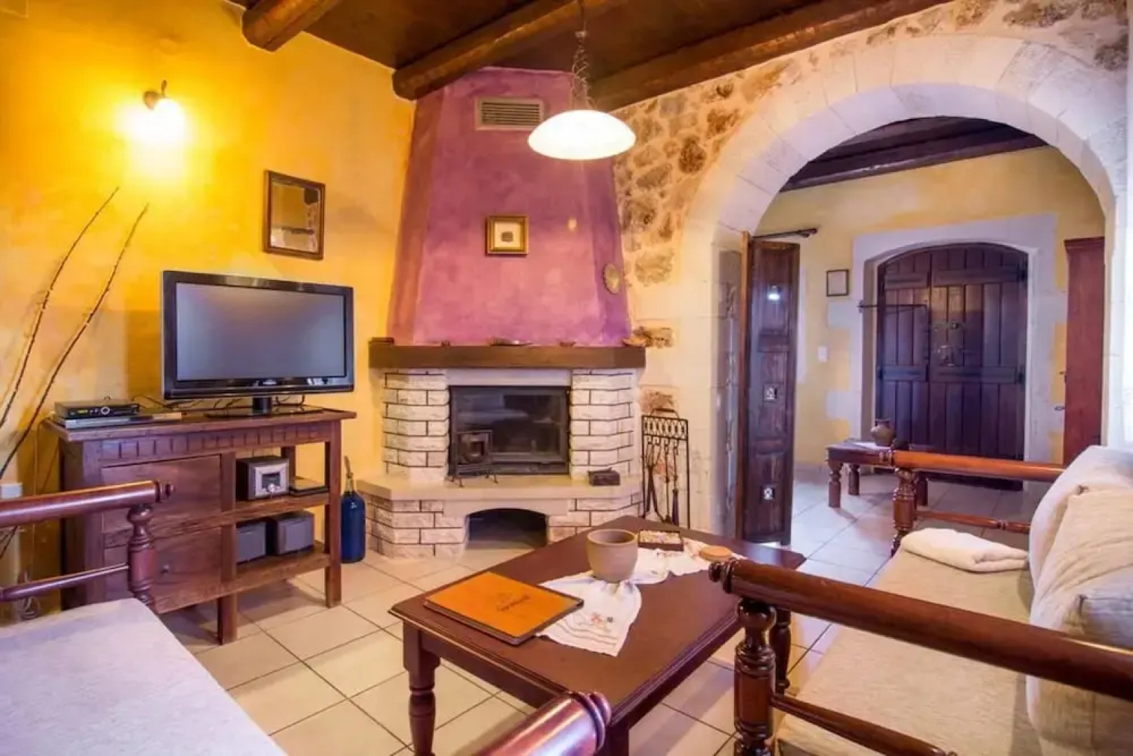 Purple Villa - Samonas - 1 Bedroom Maisonette