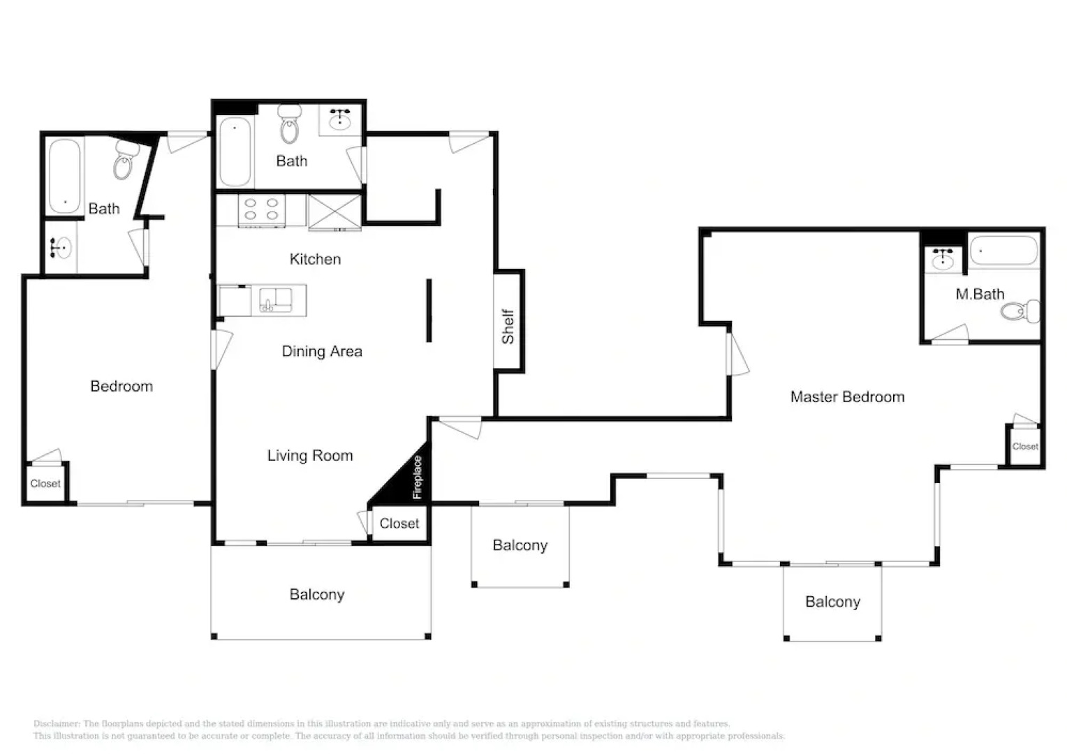 W Stillwater Condo Units 3018, 3020, and 3022 2 Bedrooms 3 Bathrooms C