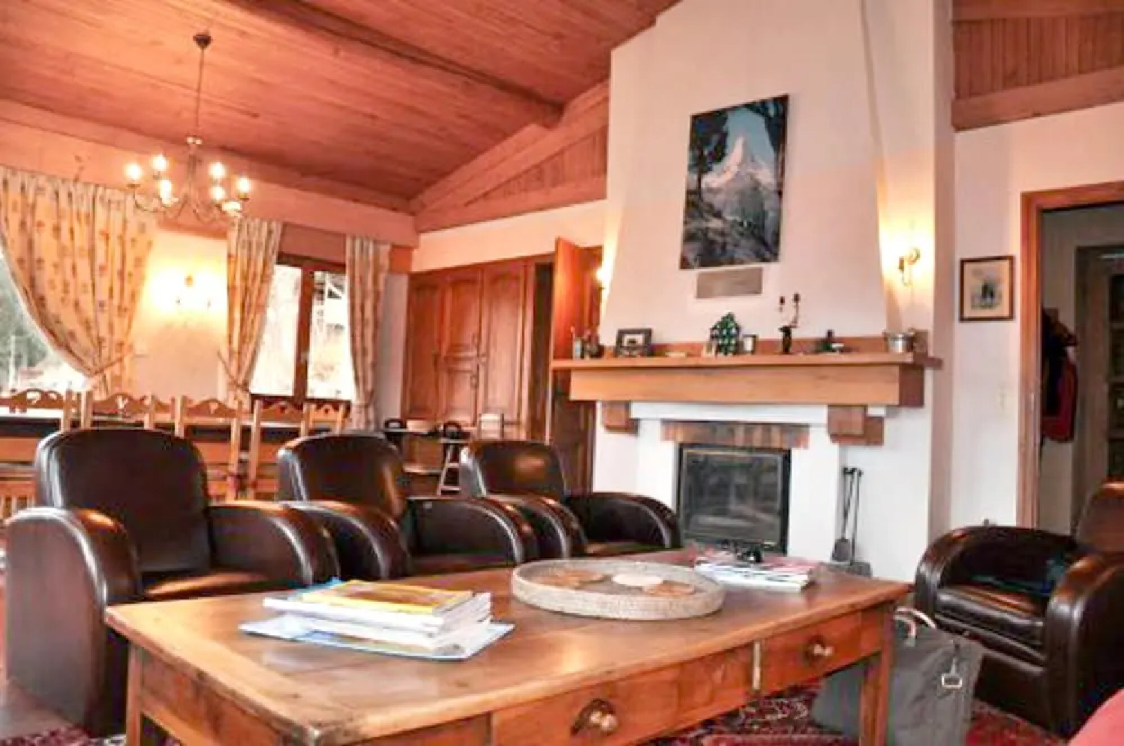 Chalet With 5 Bedrooms in Cordon, With Wonderful Mountain View, Furnis