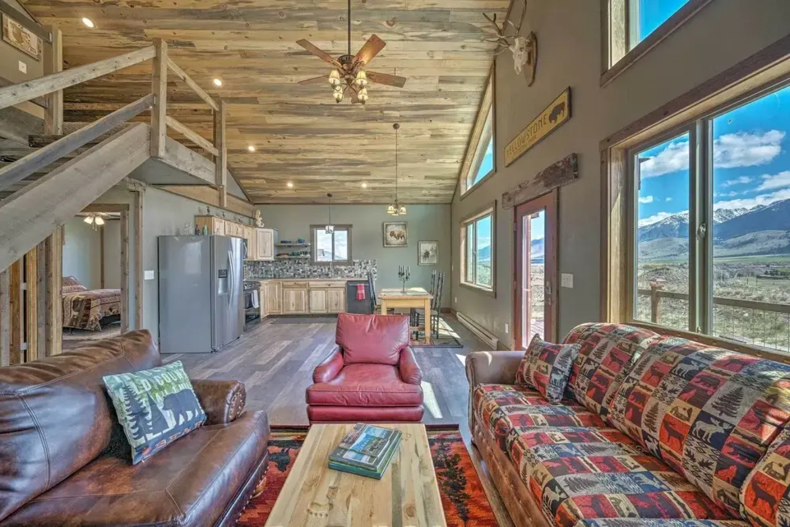 Mtn-view Cabin 40 Mi to Yellowstone Ntl Park!