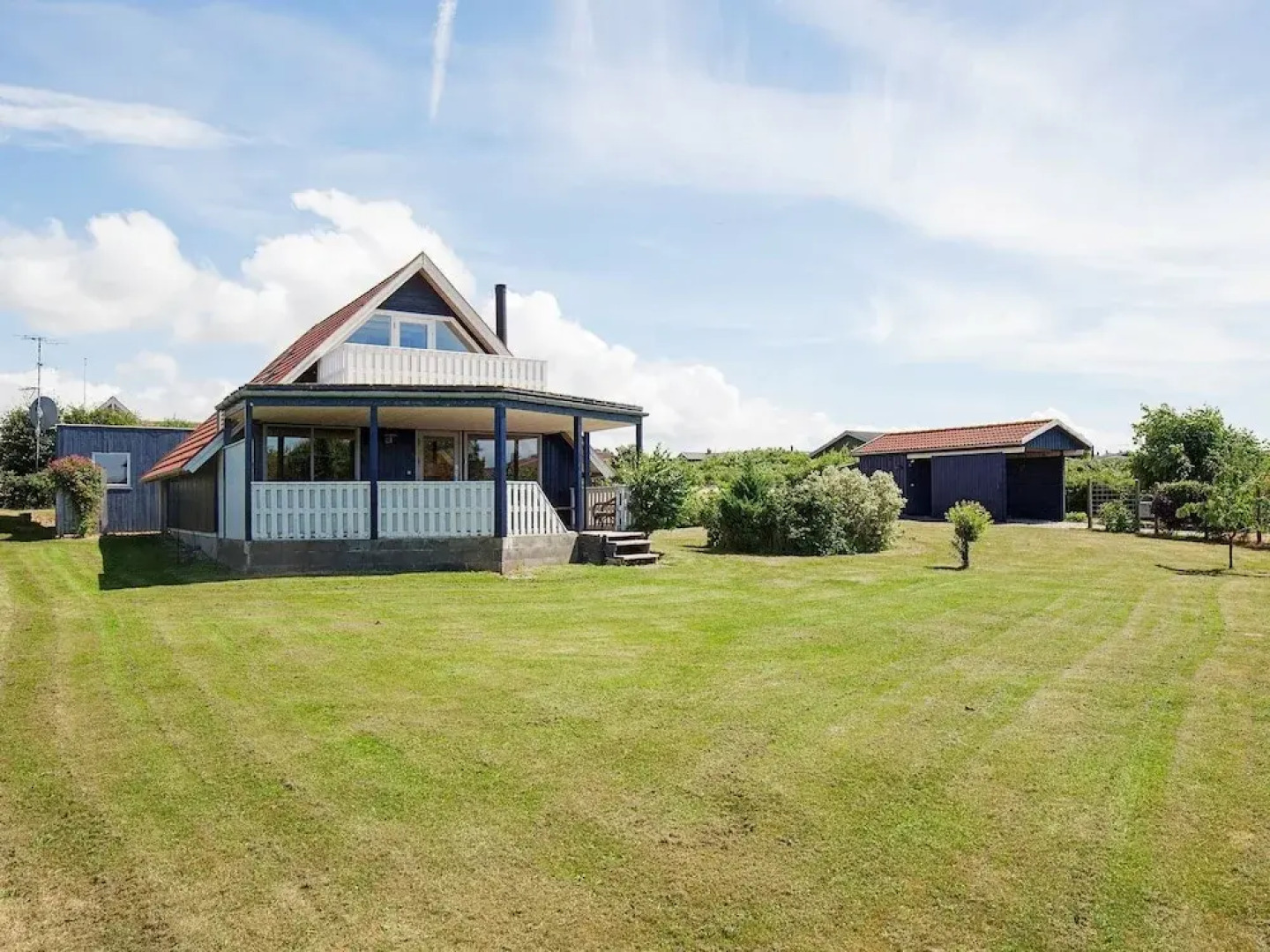 Modern Holiday Home With Roofed Terrace in Slagelse