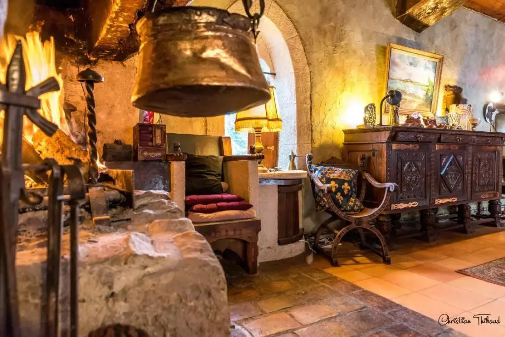 Suite Cardinale 40m2 chambre d' hôte du Mas Fabrègue