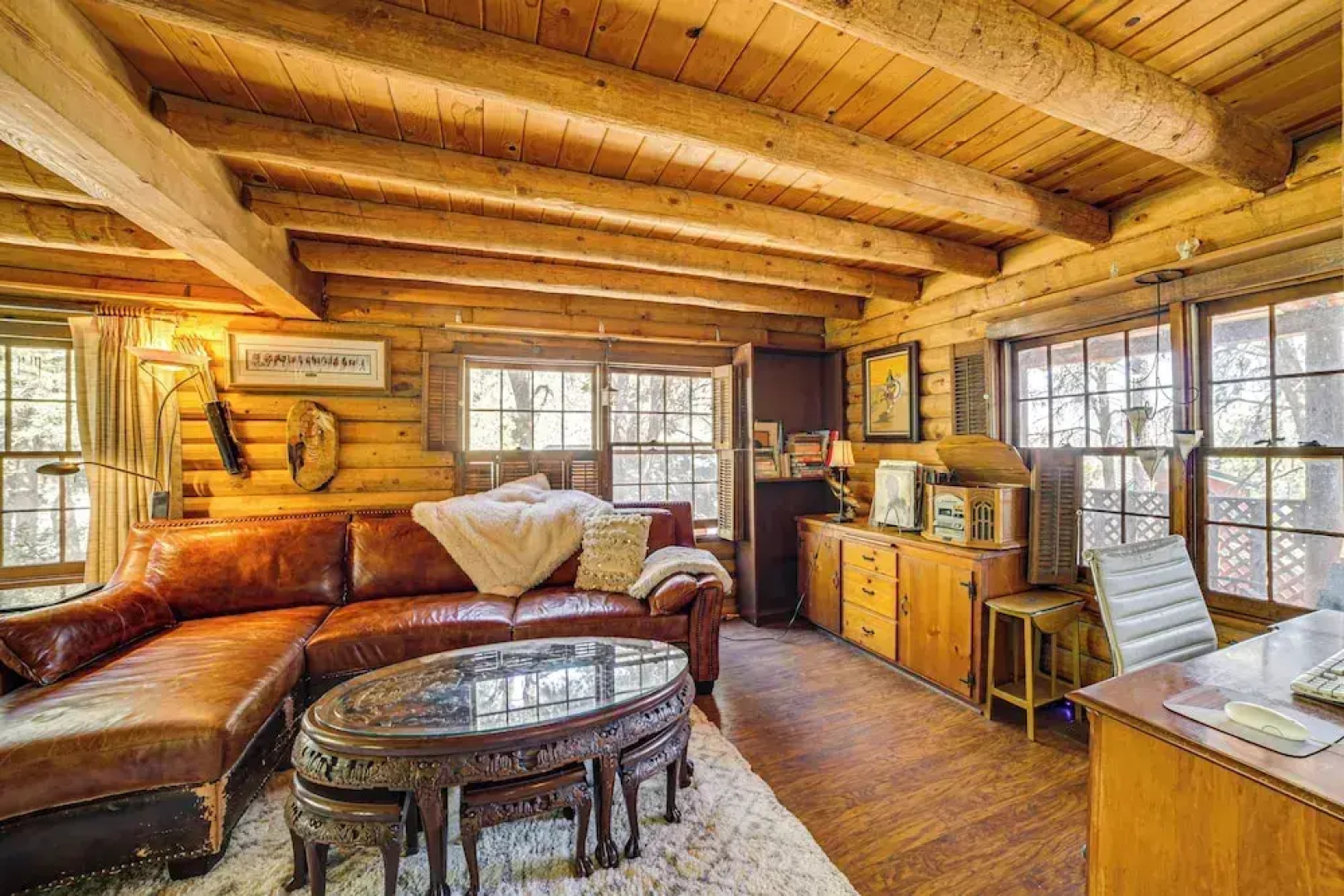 Pine Mountain Club Log Cabin w/ Resort Amenities!