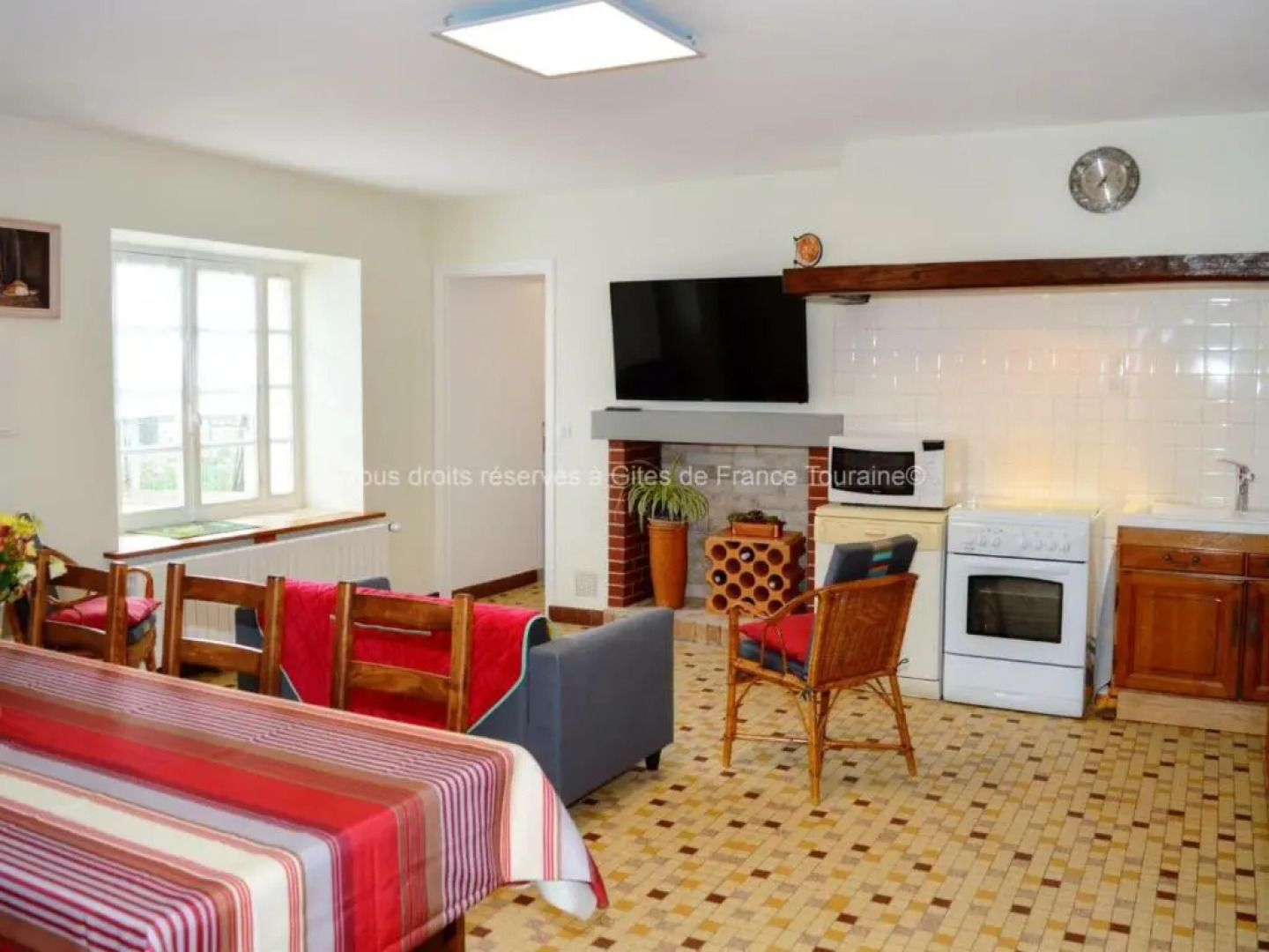 Gîte Vernou-sur-Brenne, 3 pièces, 4 personnes - FR-1-381-503