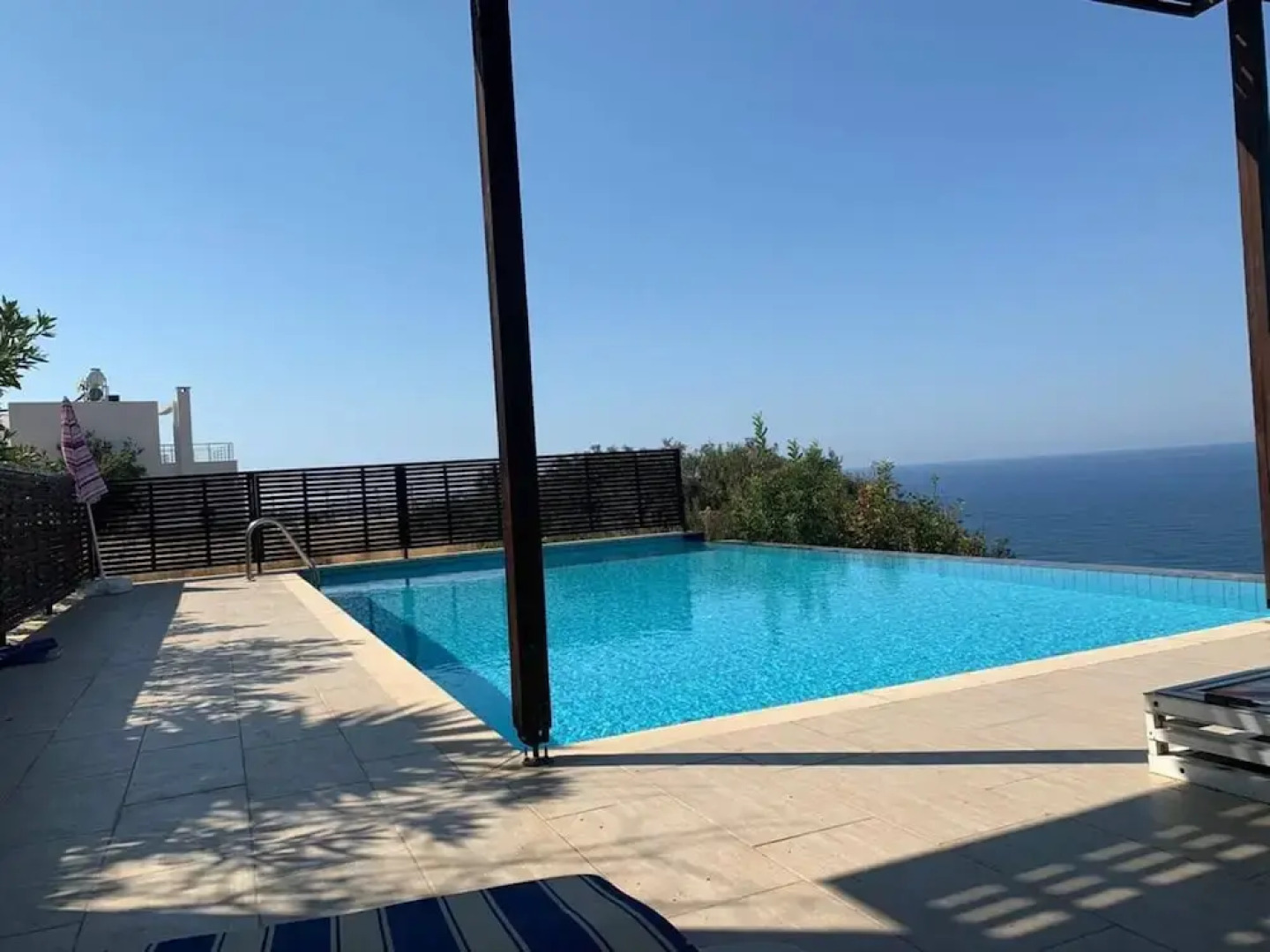 Coordinates are : 35.3480640, 33.5800703, Seacliff Villa, North Cyprus