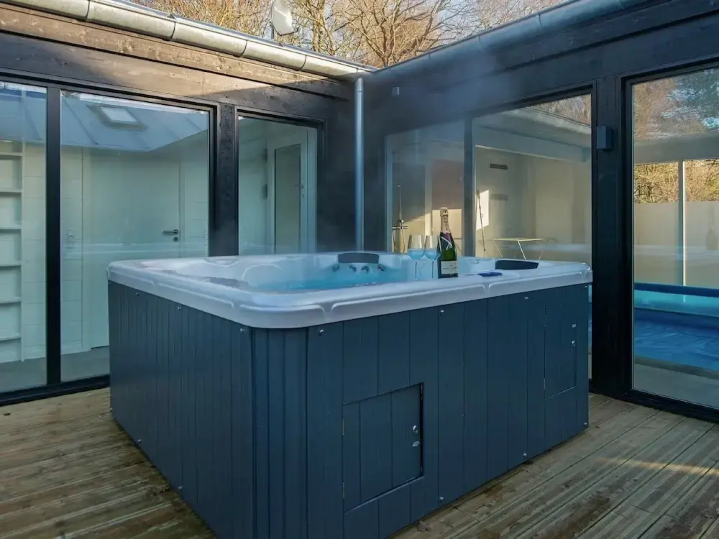 Modern Holiday Home in Glesborg With Swimming Pool