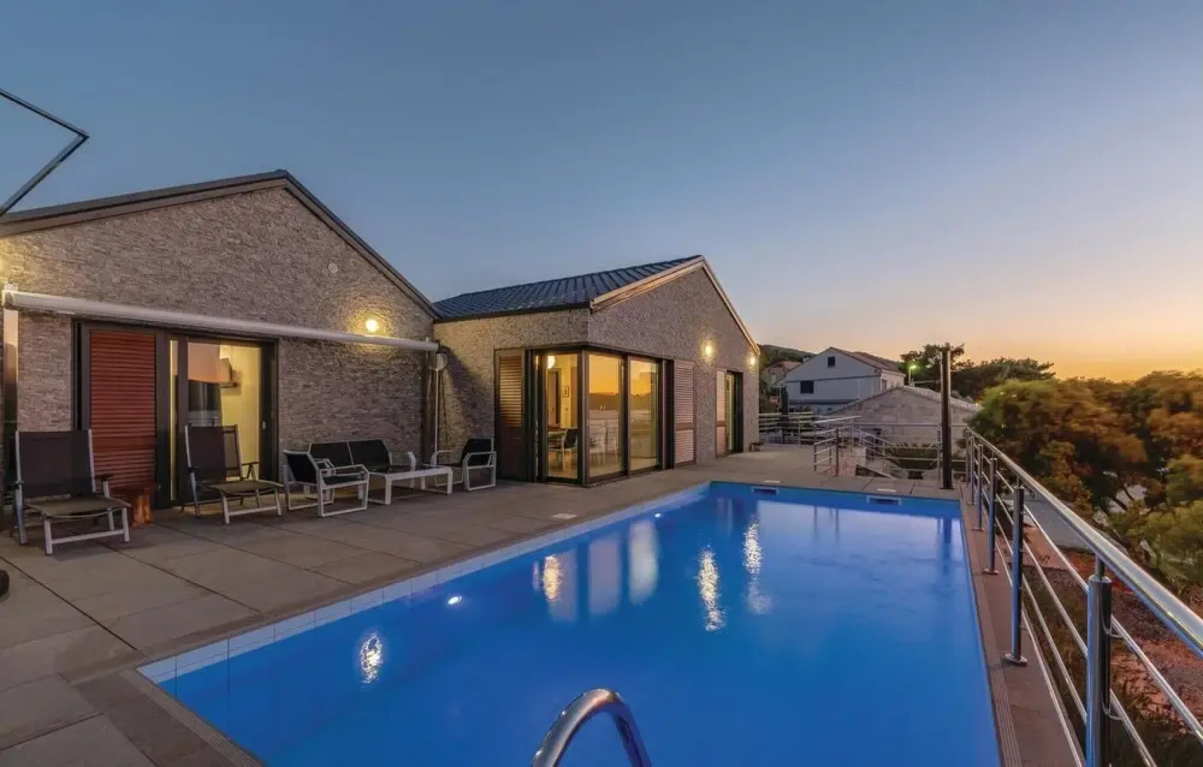 Nice Home in Kneze with Hot Tub, WiFi & Outdoor Swimming Pool