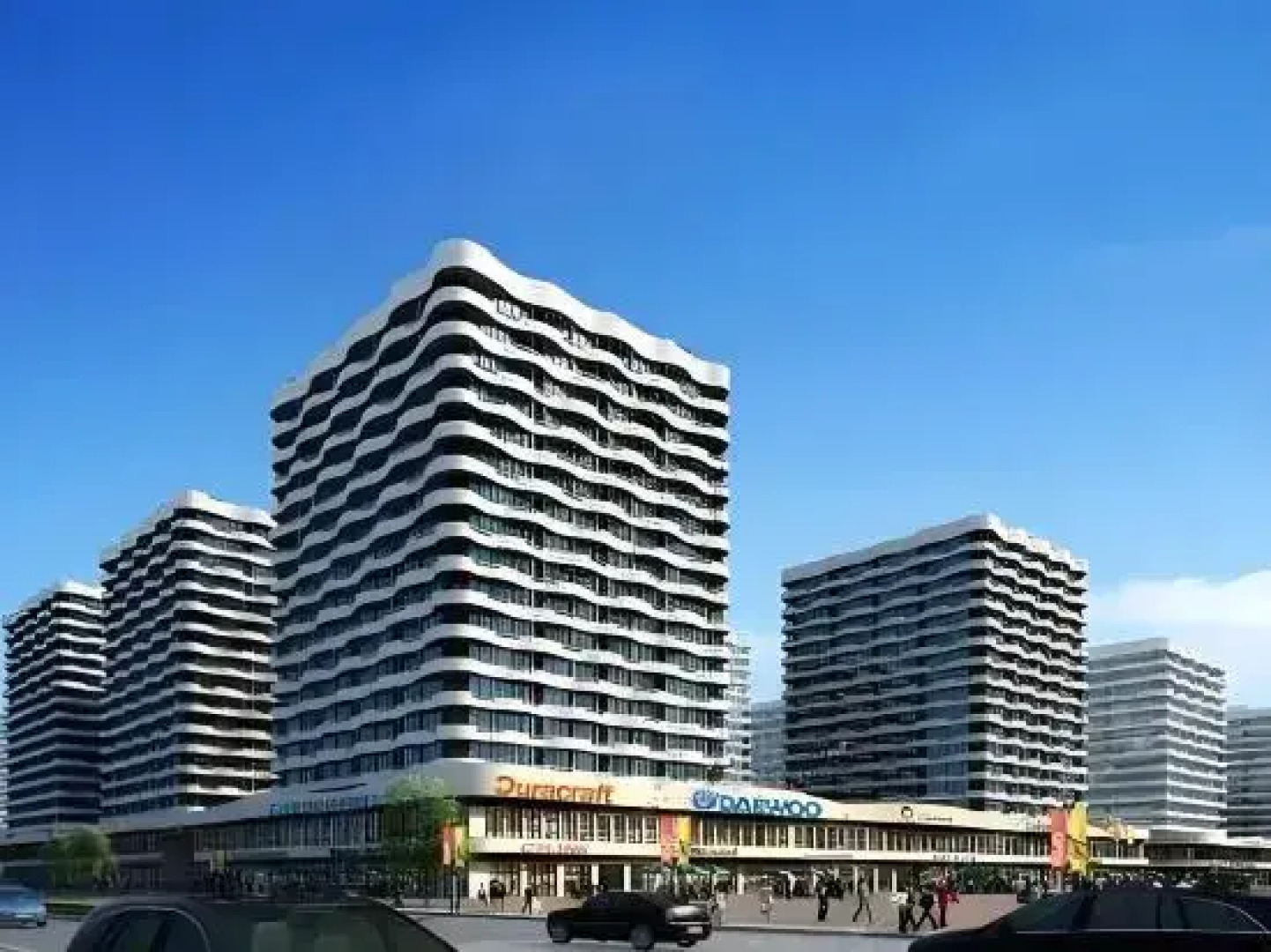 Deep Blue Inn Boutique Holiday Apartment (Qingdao Oriental Movie Metropolis Rongchuangmao Branch)