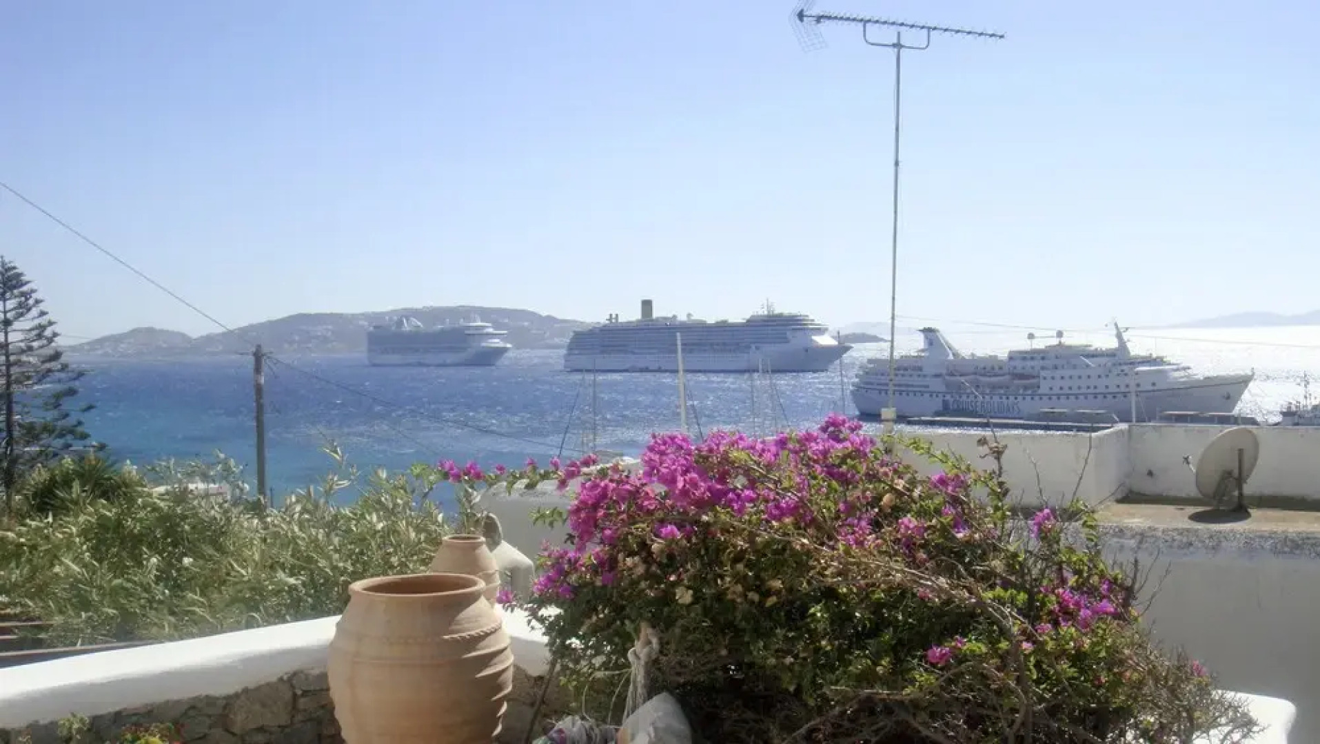 Apartment Mykonos Town Panorama Sleeps 4