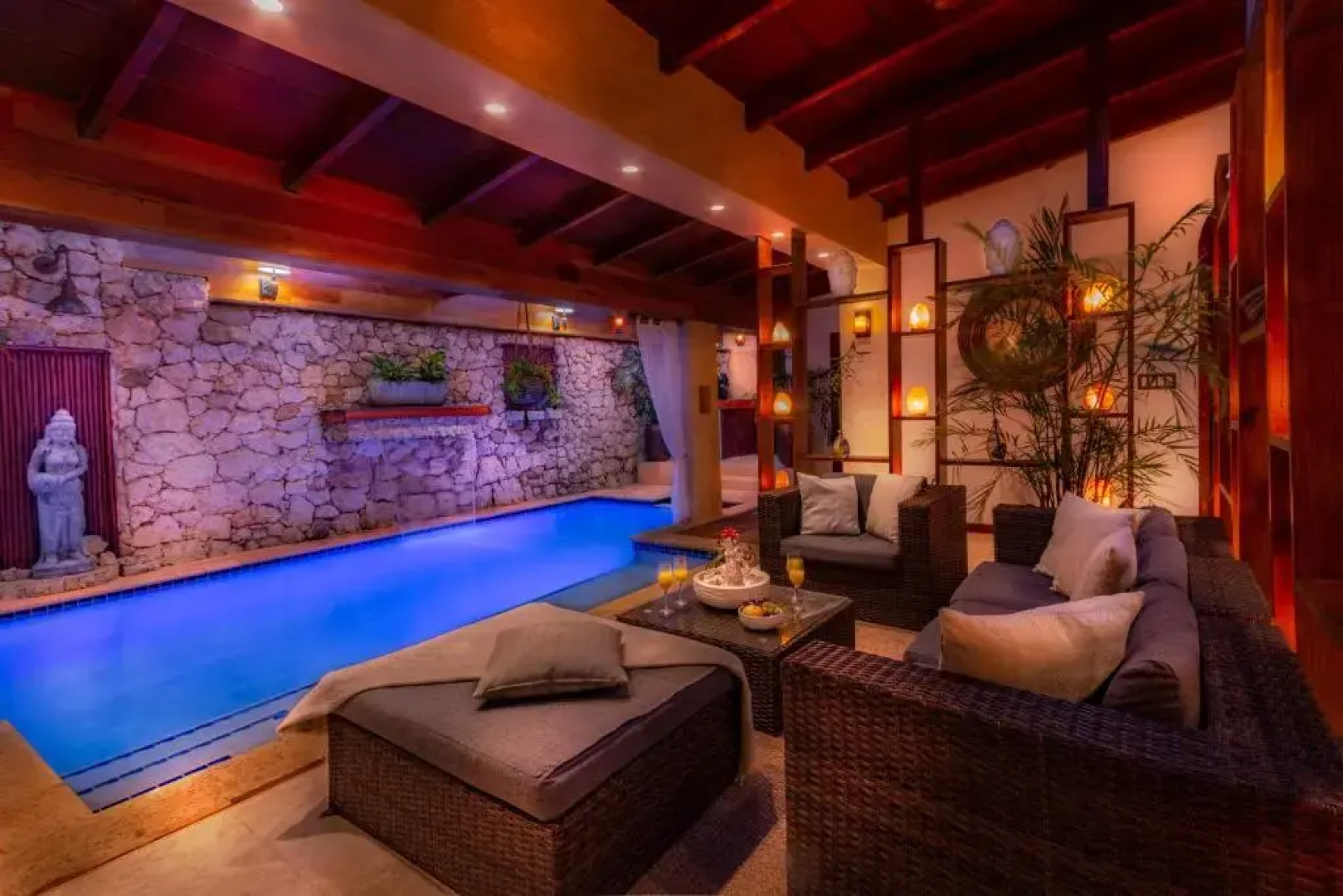 Bali Retreat Aruba -2 Pools,Cinema,Yoga,Cave