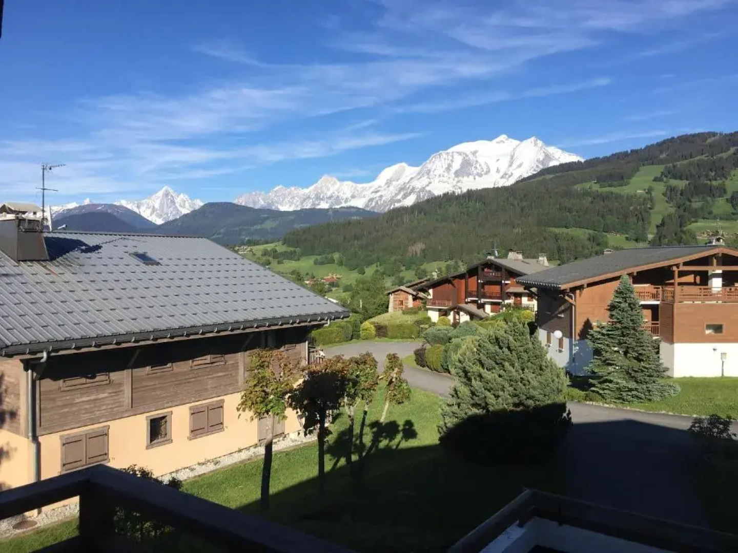Appartement cosy et chaleureux à Megève avec vue sur le Mont Blanc