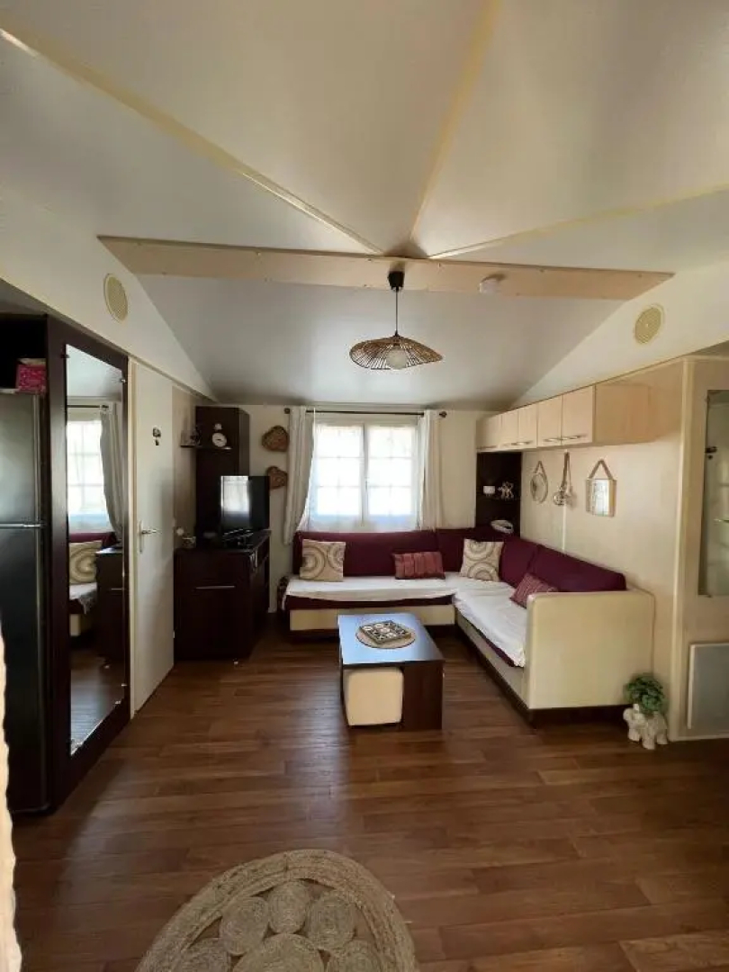 Mobile home 4 à 6 personnes, camping 4 étoiles