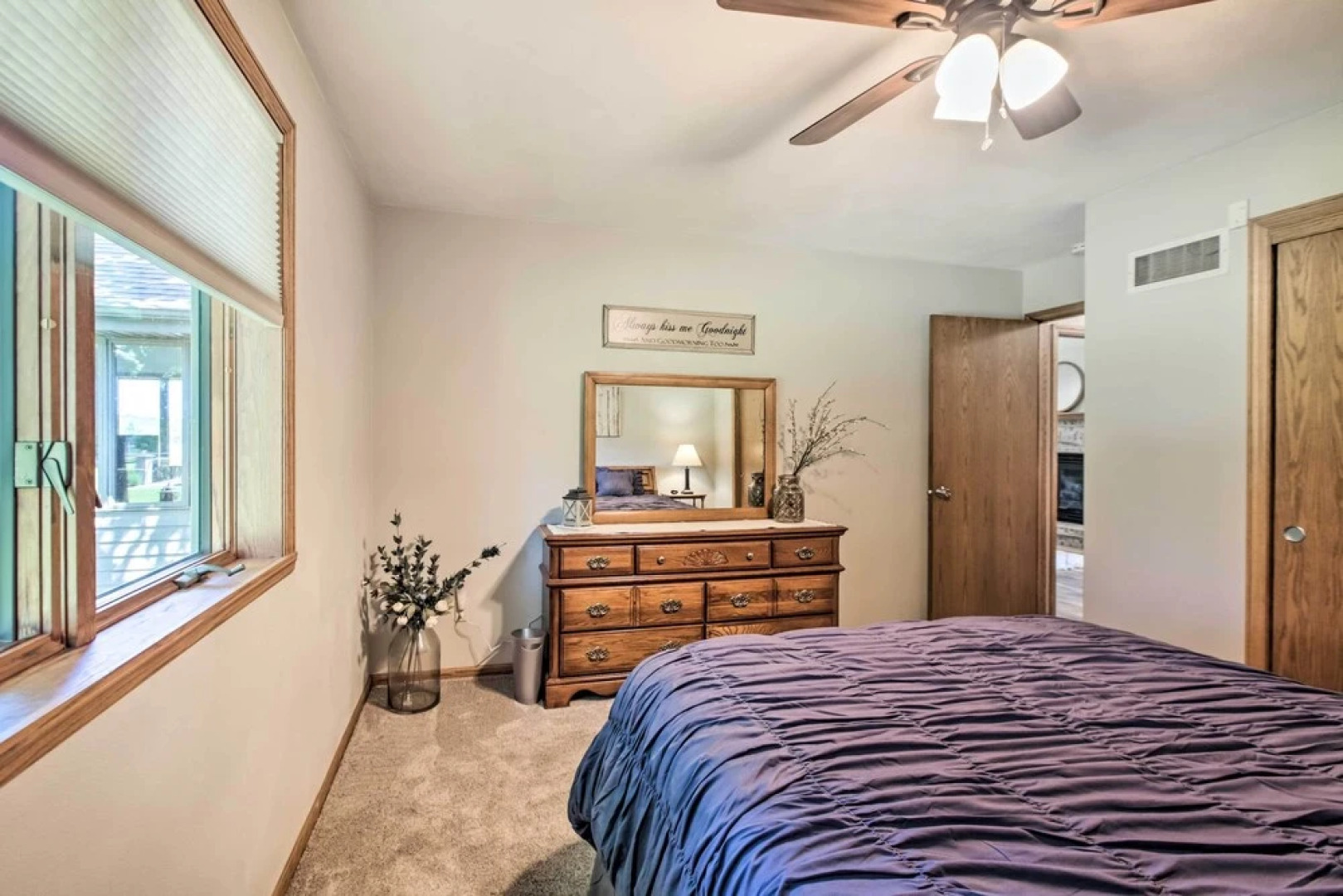 Family Home w/ Deck, Yard, Dock on Rock River