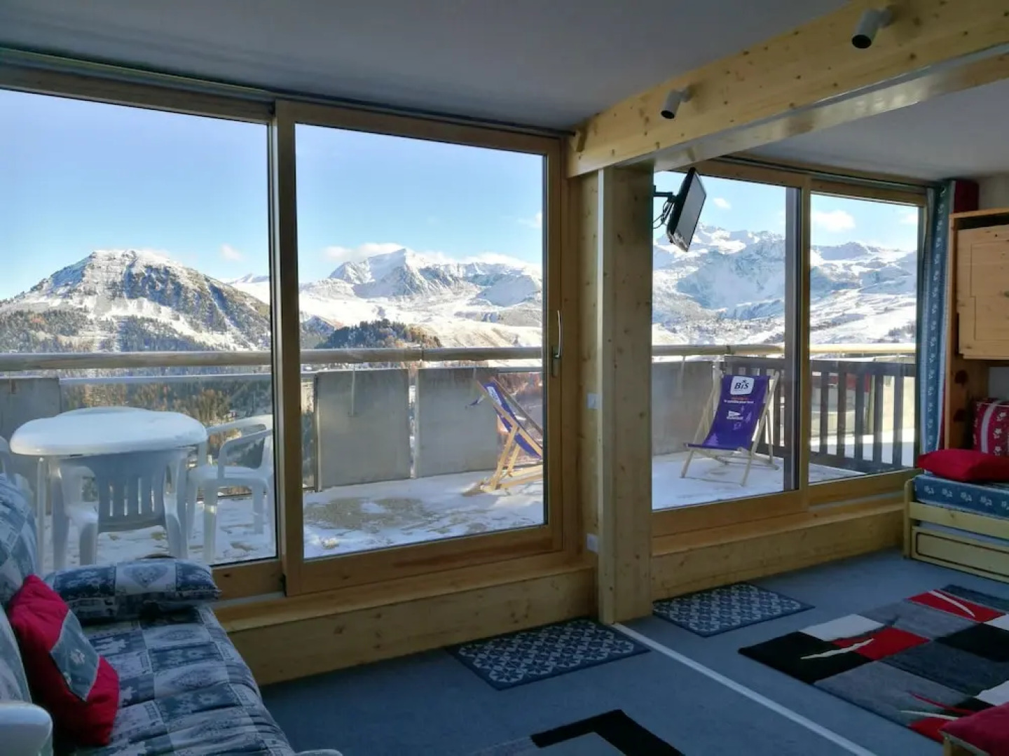 Apartment With one Bedroom in La Plagne Aime 2000, With Wonderful Moun