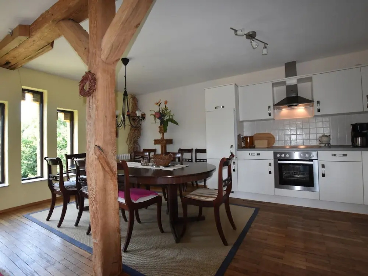 Rustic-style Apartment in Buschenhagen With Garden