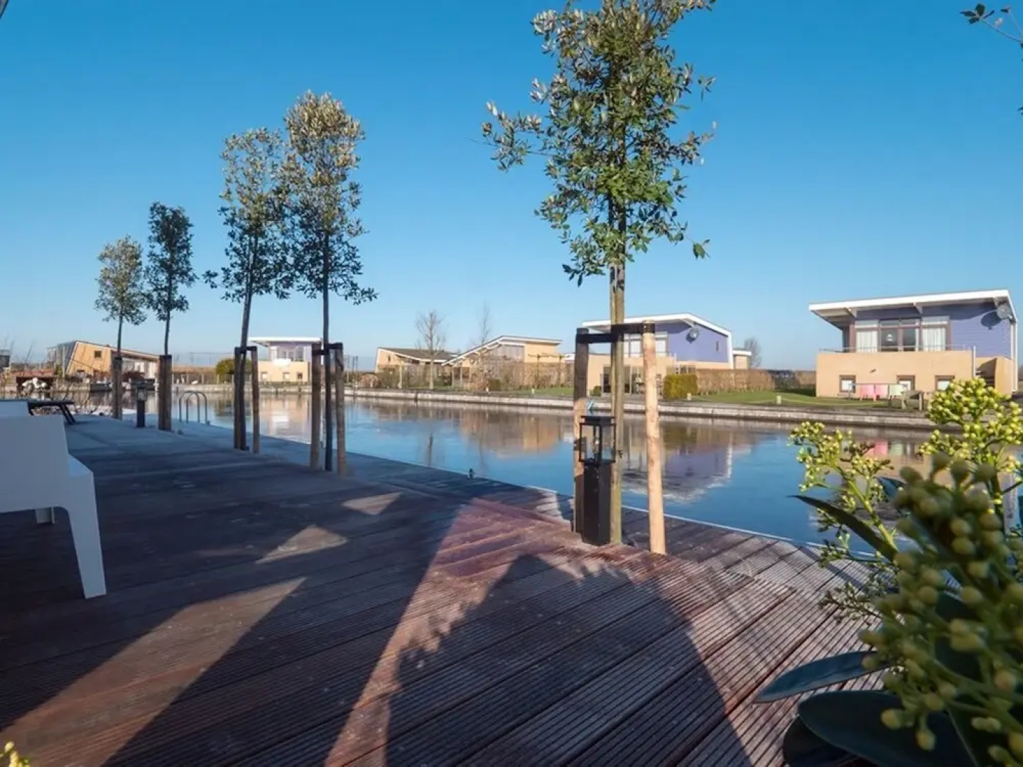 Modern Furnished Holiday Home With a Private Jetty in Lemmer