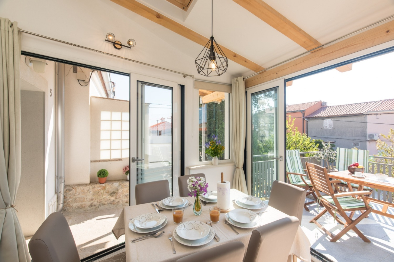 Holiday house Mari - modern holiday house close to sea: Punat, Island Krk