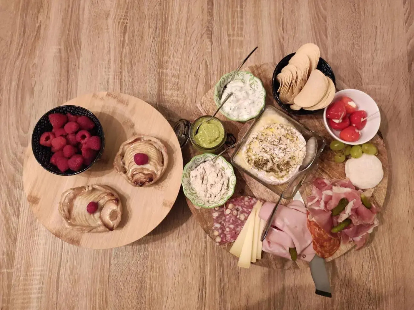 Duplex avec piscine et extérieur