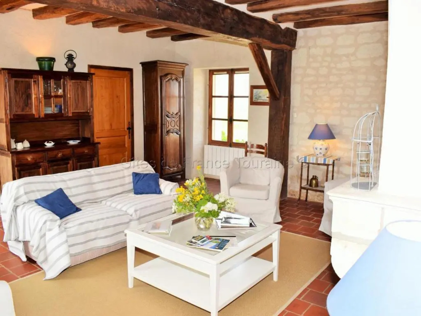 Gîte Parçay-sur-Vienne, 3 pièces, 4 personnes - FR-1-381-440