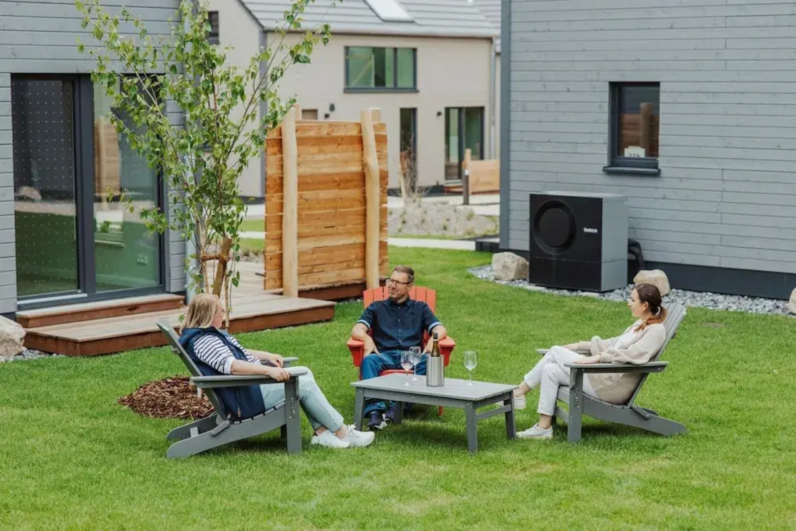 Skandinavisch Eingerichtetes Familienferienhaus