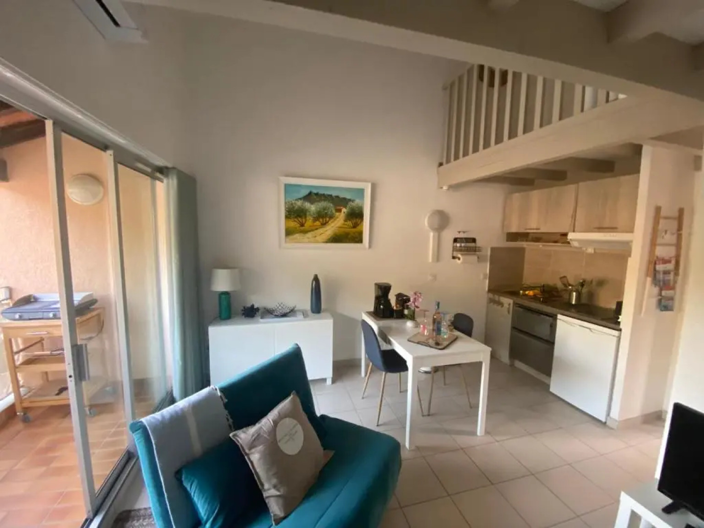 Golfe St Tropez Magique T2 duplex vue mer piscine, garage