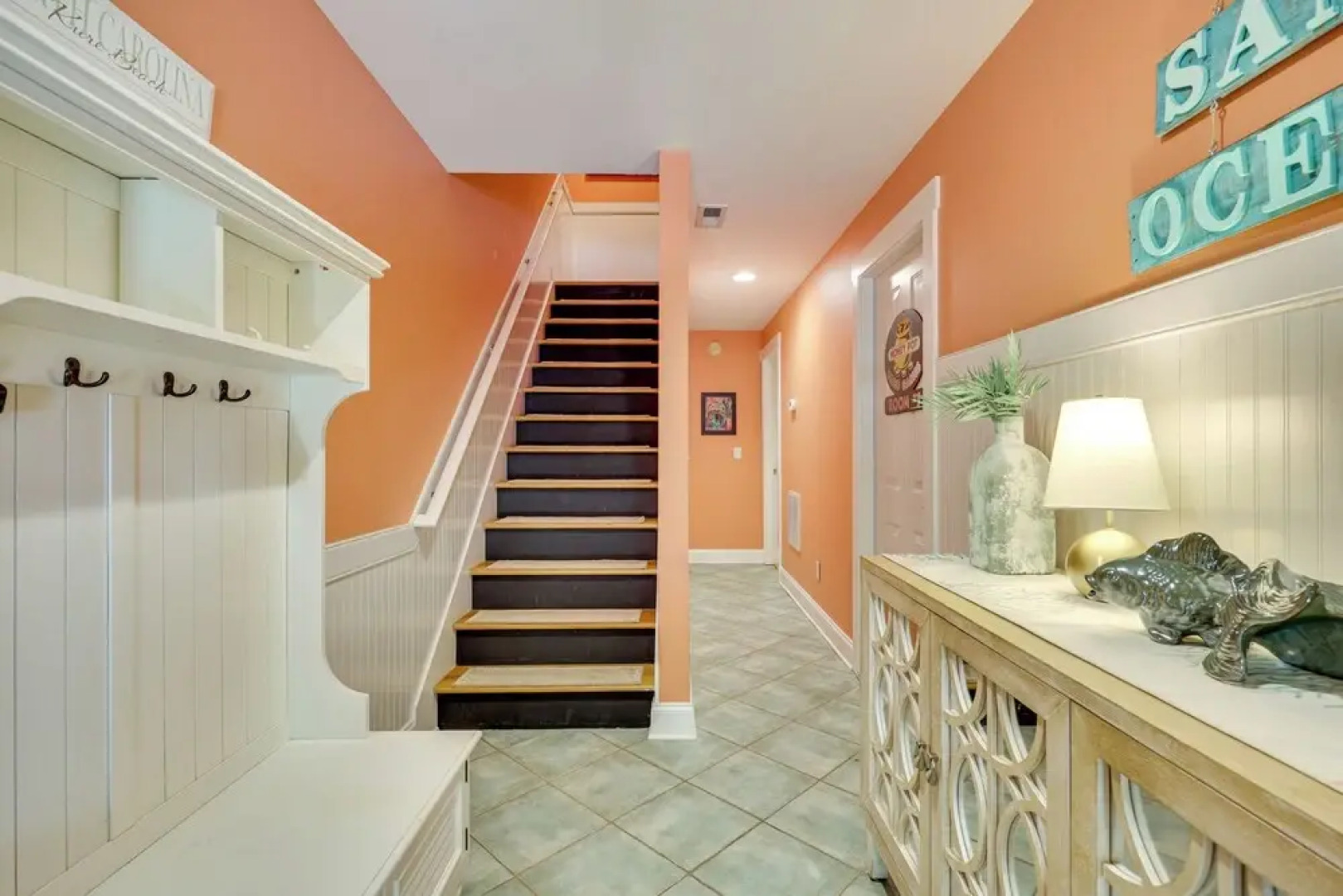 Steps to Ocean: Luxe Kure Beach Home w/ Game Room