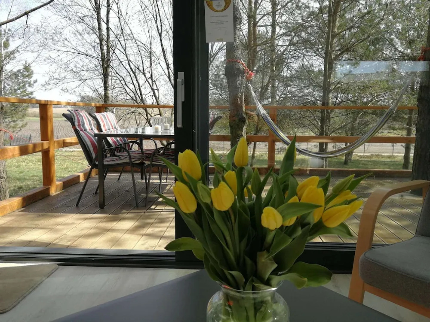 Glass Cottage in Jelenska Huta With Terrace