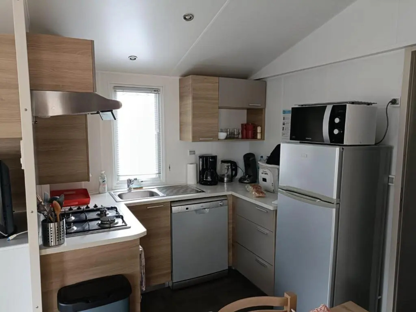 Mobil-home camping 4 étoiles La carabasse Vias