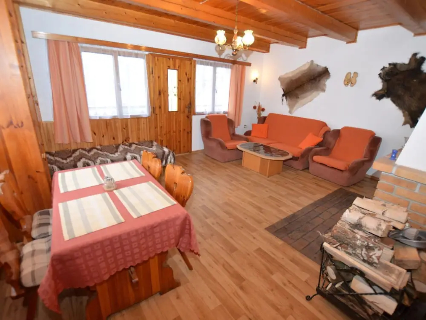 Charming Chalet in Cervená Recice With Fireplace