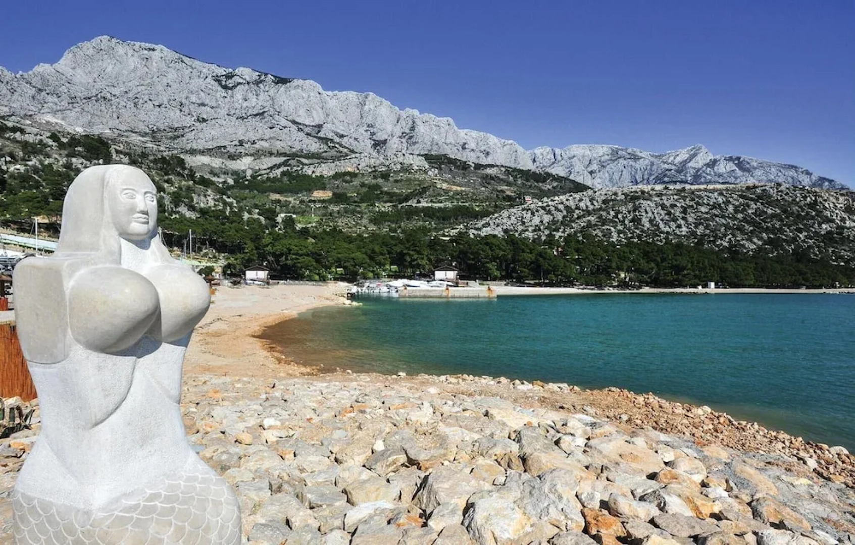 Stunning Home in Krvavica With Wifi and 0 Bedrooms