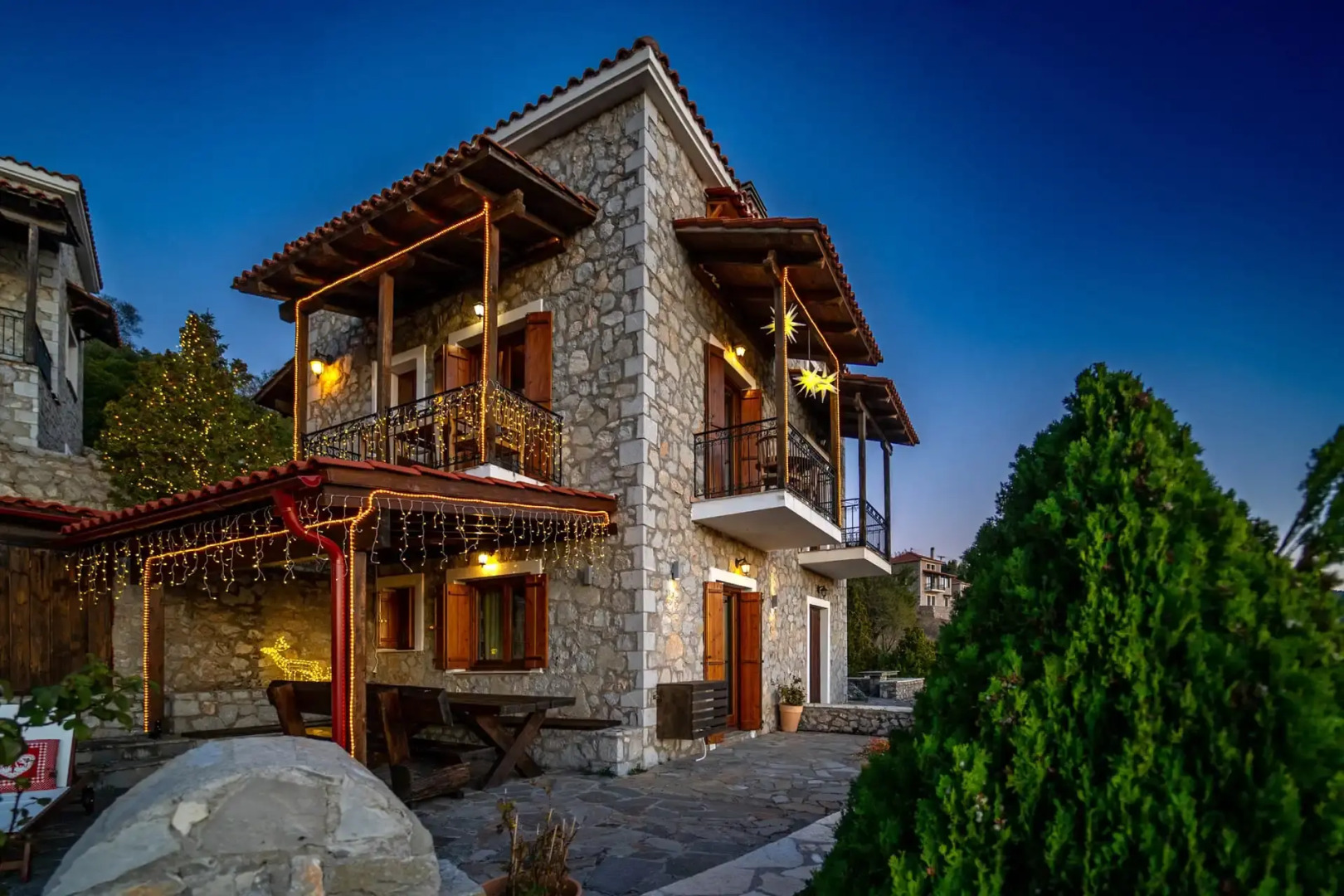 Rock Dandy, Deluxe Chalet, Arachova - Delphi, Private Sauna
