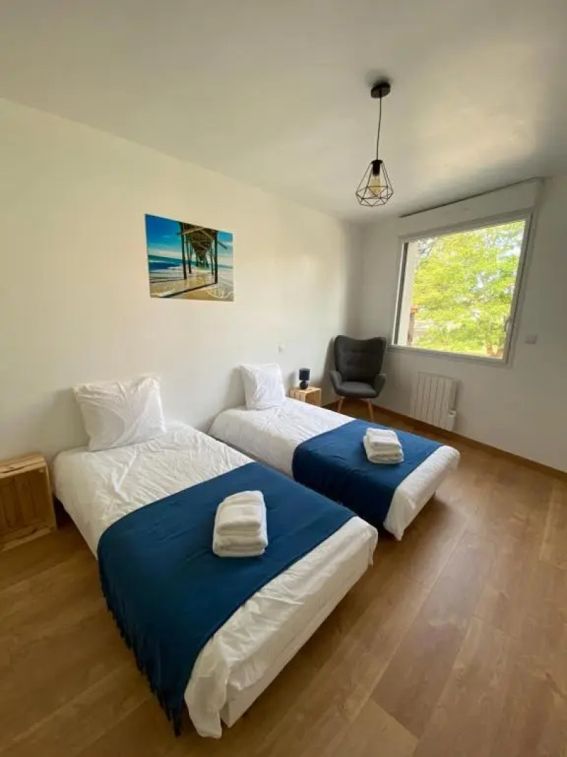 Bel appartement à 200m de la plage