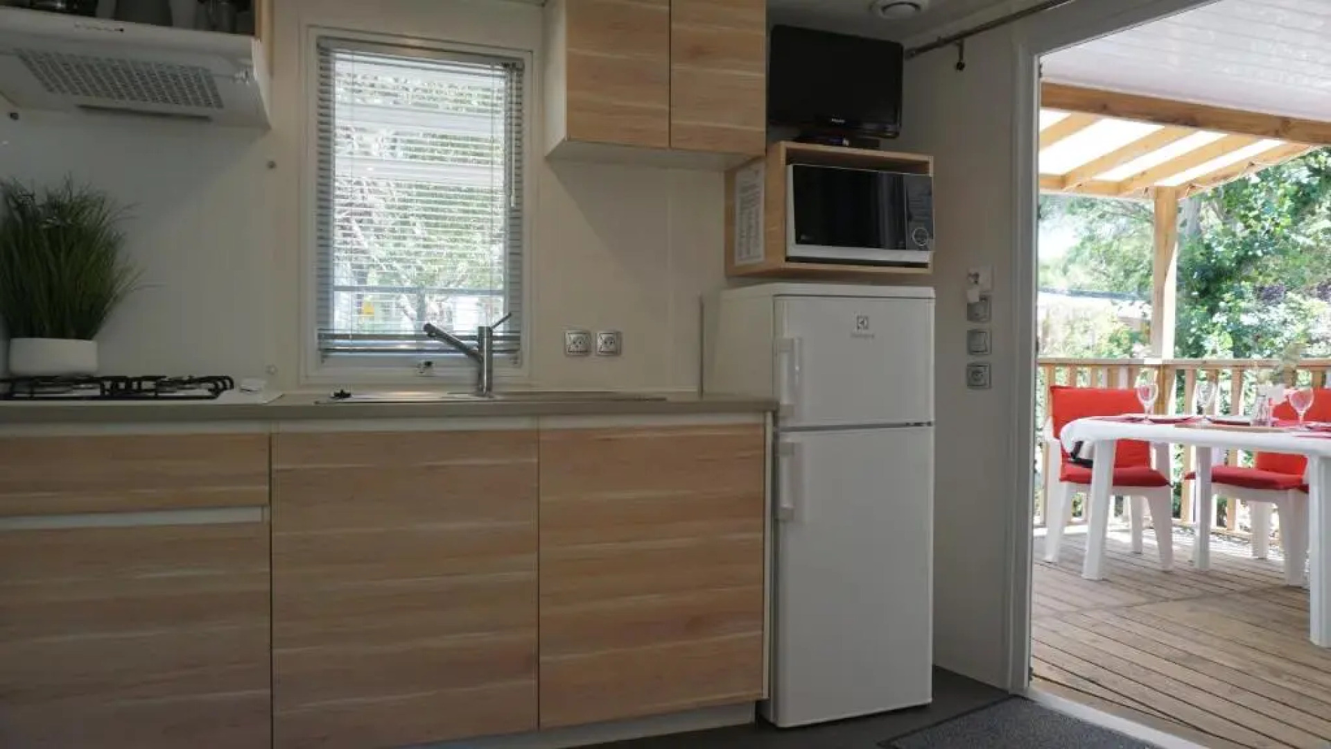 Luxe chalet voor 5 personen op Camping Leï Suves - JoyCasa