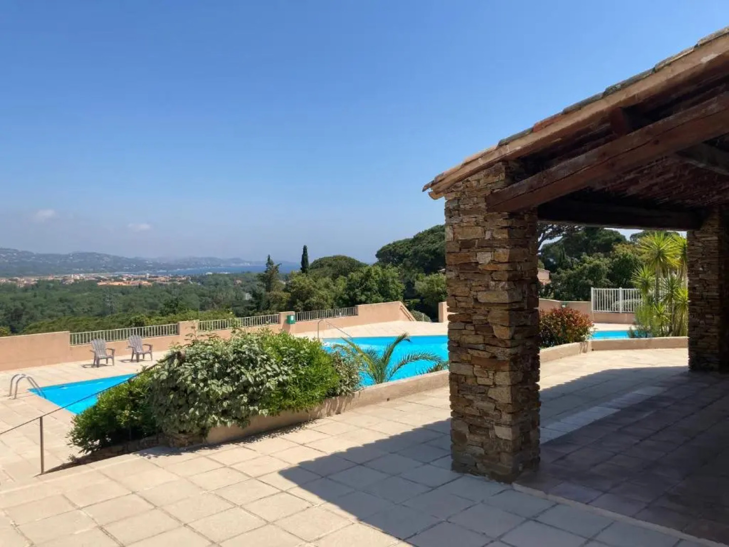 Appartement vue mer golfe de Saint-Tropez